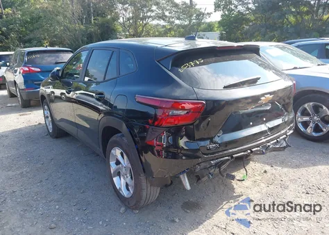 2025 Chevrolet Trax Fwd Ls из США, поврежденный, VIN KL77LFEP6SC256804